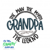 Grandpa Myth 2021 Embroidery Design