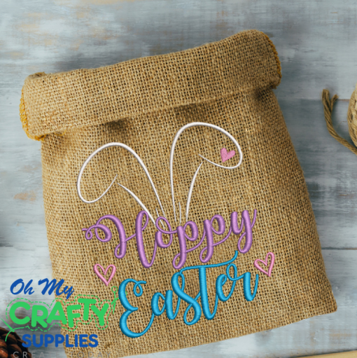 Hoppy Easter 2021 Embroidery Design