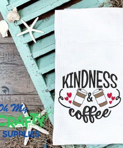 Kindness and Coffee 2021 Embroidery Design
