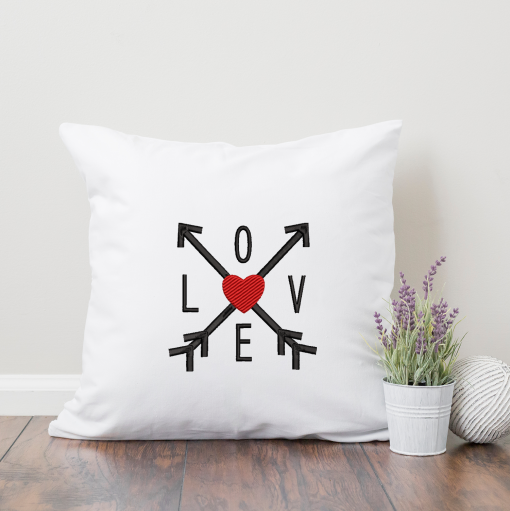 Love Arrows 2020 Embroidery Design