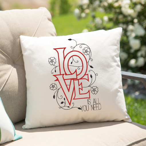 Love is All you Need 2020 Embroidery Design