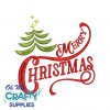 Merry Christmas 12821 Embroidery Design