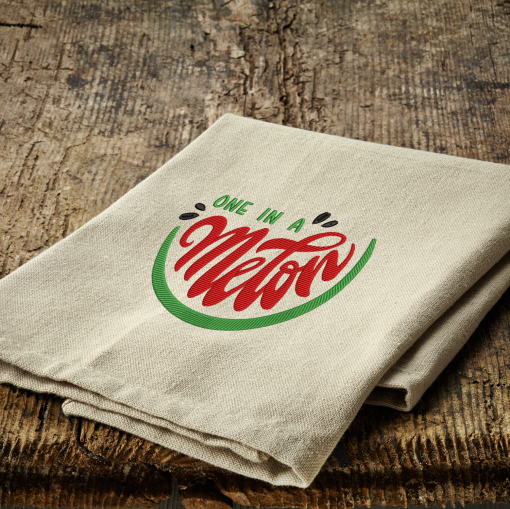 One In A Melon 2020 Embroidery Design