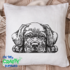 Puppy Sketch 2021 Embroidery Design