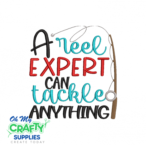 Reel Expert 2021 Embroidery Design