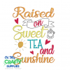 Sweet Tea and Sunshine 2021 Embroidery Design