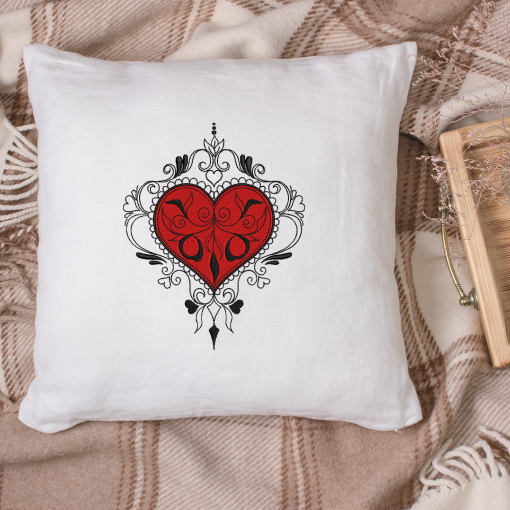 Unique Vintage Heart 2021 Embroidery Design