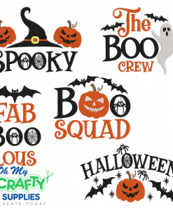 Fab BOO Lous Halloween Embroidery Design Set