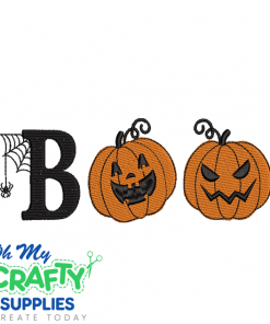 Boo 815 Embroidery Design