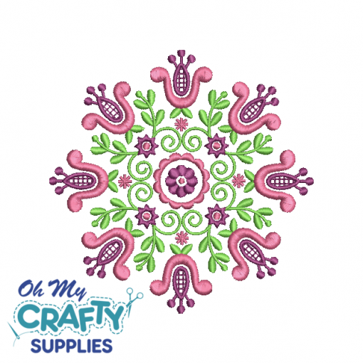 Floral Pattern 5422 Embroidery Design
