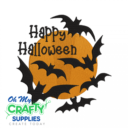 Happy Halloween 924 Embroidery Design