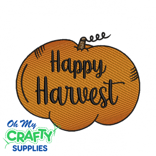 Happy Harvest 1010 Embroidery Design