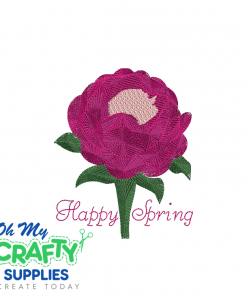Happy Spring Flower 26 Embroidery Design