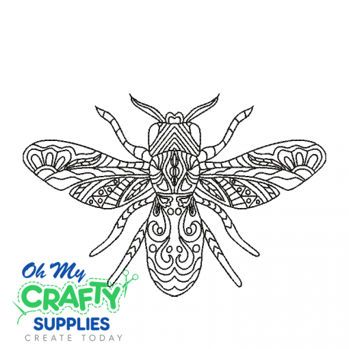 Henna Bug 418 Embroidery Design