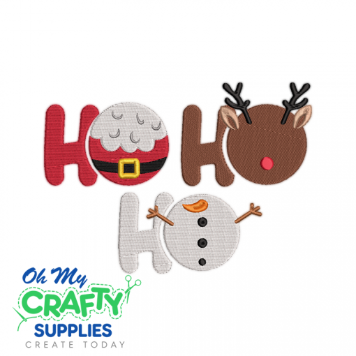 HOHOHO 1013 Embroidery Design