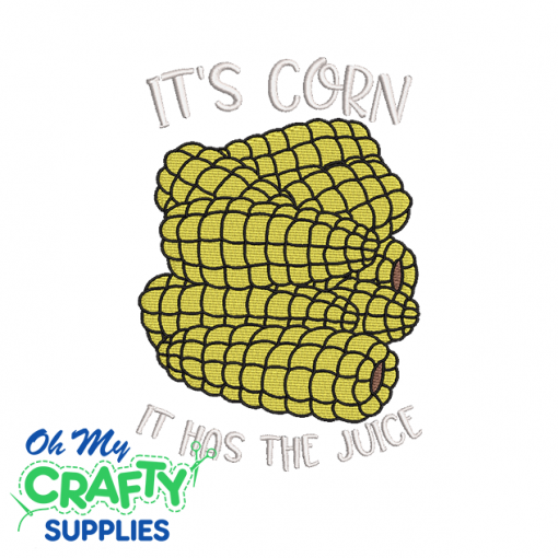 It's Corn 913 Embroidery Design