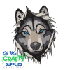 Mystic Wolf 324 Embroidery Design