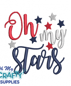 Oh My Stars 418 Embroidery Design