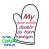 Oven Mitts 516 Embroidery Design
