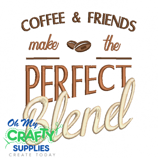The Perfect Blend 818 Embroidery Design