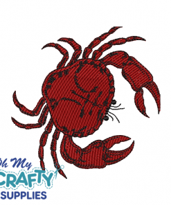 Sketch Crab 4422 Embroidery Design