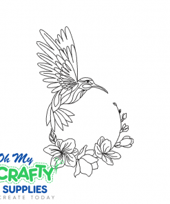 Sketch Hummingbird 12323 Embroidery Design