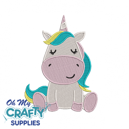 Solid Unicorn 1227 Embroidery Design