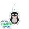 Penguin Key Fob Embroidery Design (KFC)