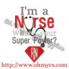 Nurse Super Power 3 Embroidery Design