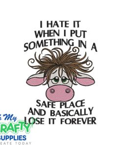 Safe Place 1124 Embroidery Design