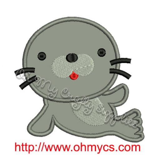 Seal Applique Design