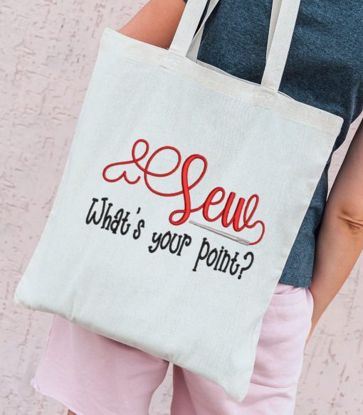 Sew What's your Point? Embroidery Design