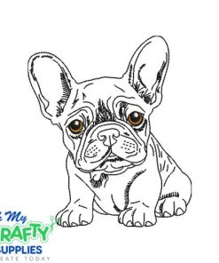 Sketch Puppy 101023 Embroidery Design