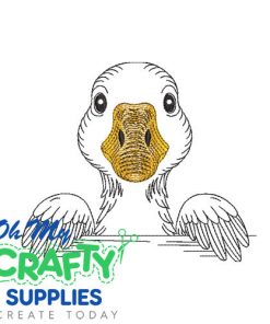 Sneaky Beaky Embroidery Design