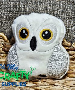 ITH Snowy Owl Plush Embroidery Design (CFP)