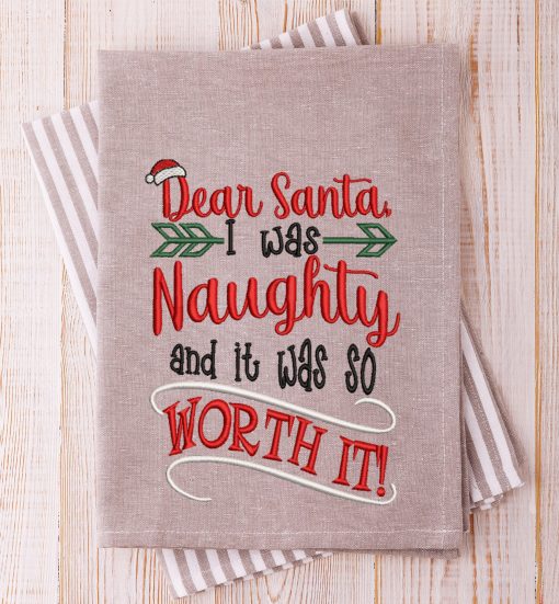 Naughty was So Worth It 2020 Embroidery Design
