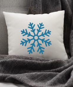 Solid Snowflake Embroidery Design