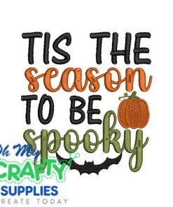 Spooky Season 821 Emboridery Design
