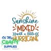 Sunshine Hurricane 25 Embroidery Design