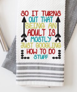 Adult Googling Embroidery Design
