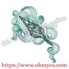 Another Swirly Shell Embroidery Design