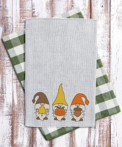 Autumn Gnomes Embroidery Design