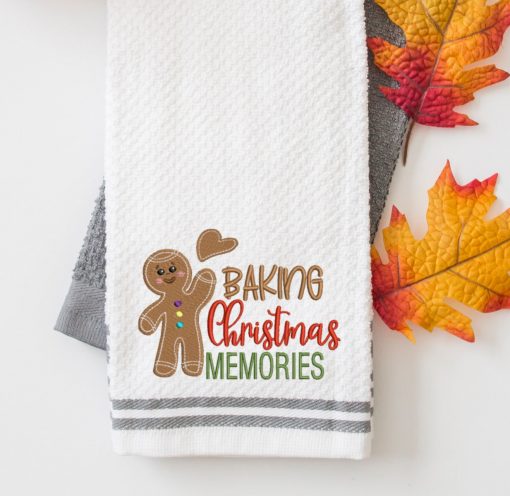 Baking Christmas Memories 2020 Embroidery Design
