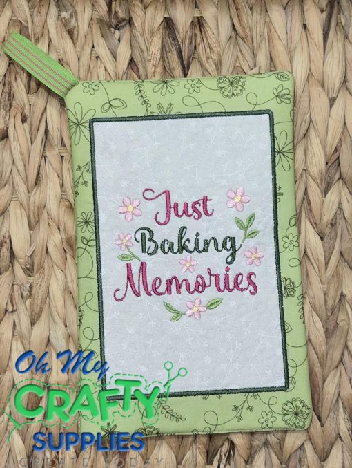 Baking Memories Potholder Embroidery Design