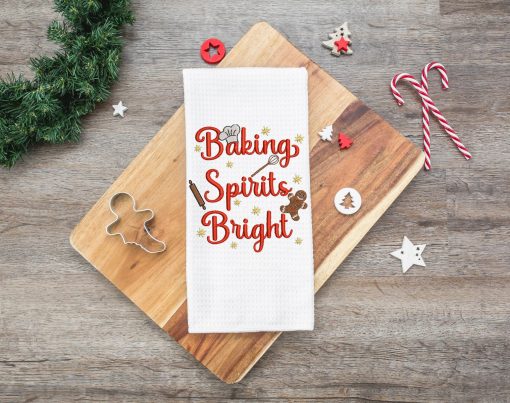 Baking Spirits Bright Embroidery Design