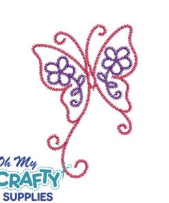 Butterfly 11522 Embroidery Design