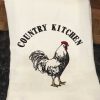 Country Kitchen Chicken Embroidery Design