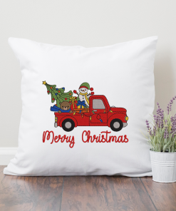 Christmas Toy Truck 2020 Embroidery Design