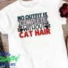 Outfit Complete Cat Hair Embroidery Design