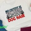 No Outfit Complete without Dog Hair Embroidery Design